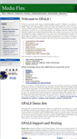Mobile Screenshot of mediaflex.net