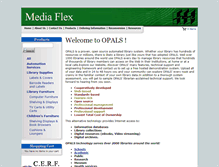 Tablet Screenshot of mediaflex.net